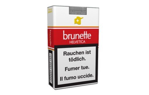 Brunette Helvetica soft
