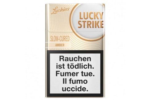 Lucky Strike Amber Box