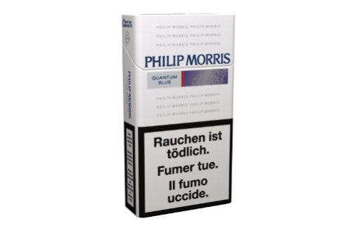 Philip Morris Quantum Blue Box 100's