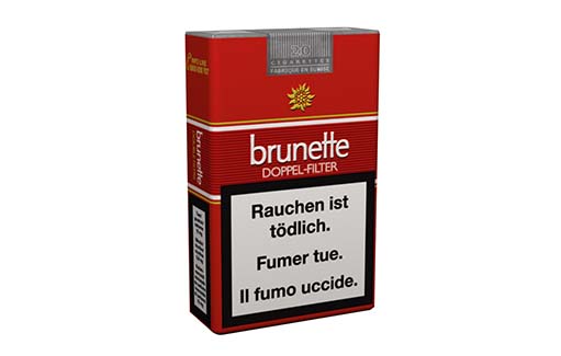 Brunette Doppelfilter