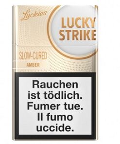 Lucky Strike Amber Box