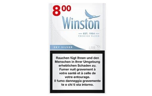 Winston Sky Silver Aktion