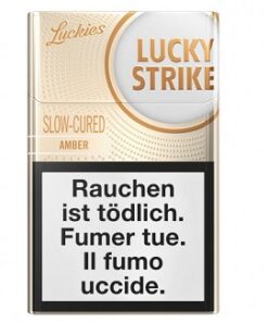 Lucky Strike Amber Box