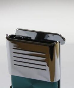 Mugen Zink, Aluminium Chrom poliert, grünes Feld