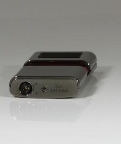 Mugen Zink, Aluminium, Chrom poliert, rotes Feld