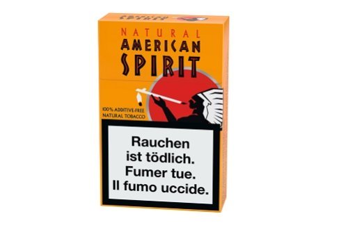 American Spirit Orange Box