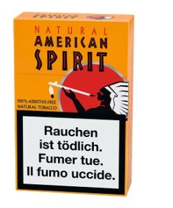 American Spirit Orange Box