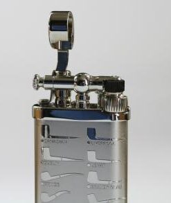 Oldboy Rhodiumplated Pfeifenmotive