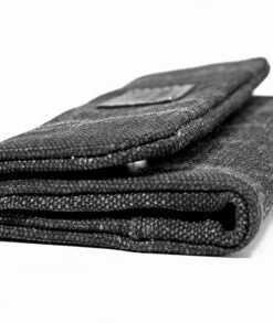 Feinschnittbeutel Stoff schwarz