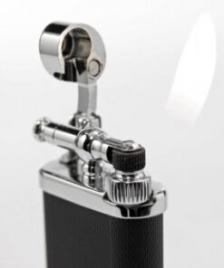 Old Boy schwarz matt-Chrom - gekörnt