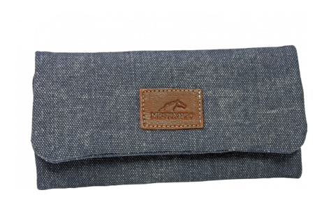 Feinschnittbeutel Stoff blau