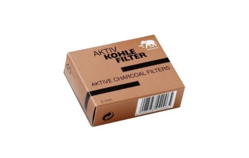 Pfeifenfilter Aktivkohle White-Elefant 9mm 40 Stück