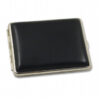 Cigarilloetui 10er Kunstleder schwarz 9.5cm lang