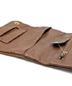 Feinschnittbeutel, Ziege, braun