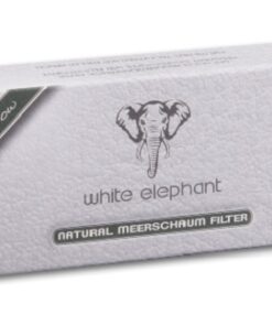Pfeifenfilter Naturmeerschaum White-Elefant 6mm 45 Stück