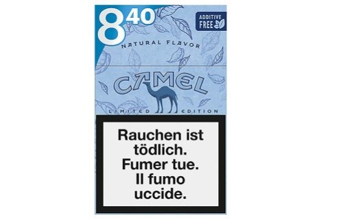 Camel Natural Flavor Blue Box