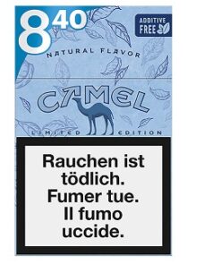 Camel Natural Flavor Blue Box