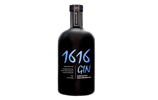 Gin 1616, 70cl, 49.12% Alc./Vol.