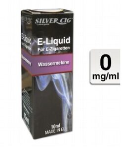 E-Liquid Silver Cig Wassermelone ohne Nikotin