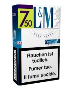 L&M Fine Cut Blue Label Box