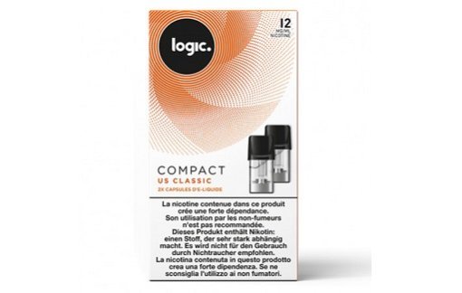 Logic Compact Refill Pack Menthol 12 mg