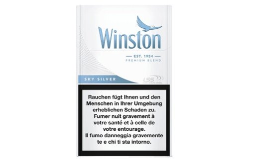 Winston Sky Silver Box
