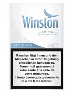 Winston Sky Silver Box