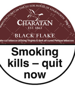 Charatan Black Flake