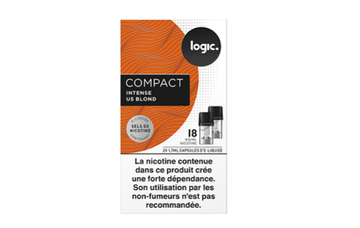 Logic Compact Refill Intense US Blond (Tabac) 18mg/ml