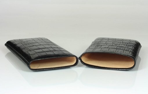 Martin Wess 503 13 Croco Black Panatella 2