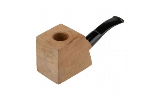 Pfeife MOLINA Rohling halbgebogen