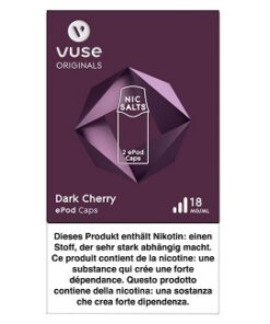 Vuse ePod Caps Dark Cherry 18mg