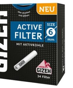 Gizeh Active Kohlefilter 6mm