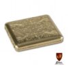 Zigarettenetui Metall 18er Messing Venetian mit Gummizug