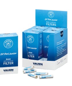 DR. Perl Junior Aktivkohlefilter 6mm