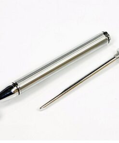 Rattray's Thin Caber Chrome Satin Tamper