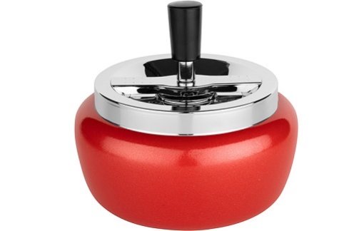 Aschenbecher Exclusiv Rot 13 cm