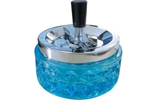 Zorr Glasaschenbecher Blau 11,9 cm