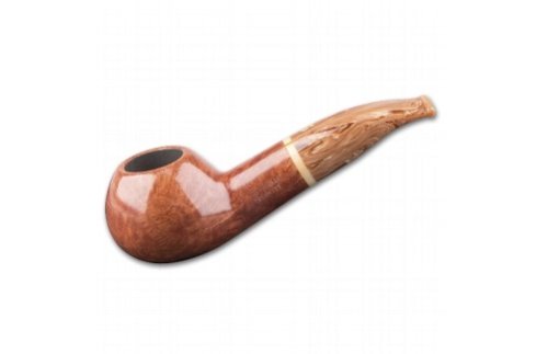 Pfeife SAVINELLI Dolomiti Half Bent braun 320 Cumberland