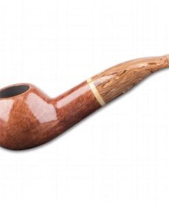 Pfeife SAVINELLI Dolomiti Half Bent braun 320 Cumberland