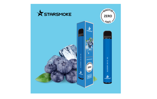 STARSMOKE Blueberry On Ice 800 Puffs ( Ohne Nikotin)