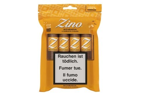 Zino Nicaragua Robusto 4`s
