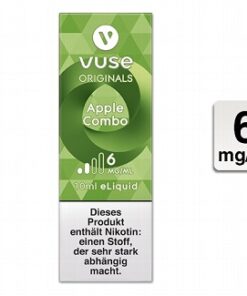 E-Liquid VUSE Bottle Apple Combo 6mg