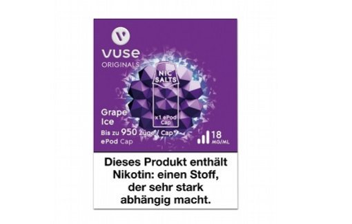 e kartusche vuse epod grape ice v pro 18mg 1 cap