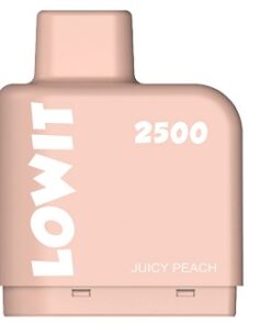 elfbar lowit pot juicy peach 20mg