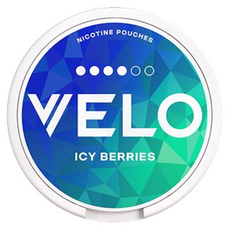 velo x strong icy berries 6mg