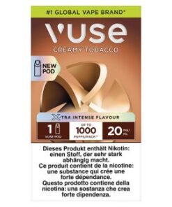 vuse pod creamy tobacco 20mg